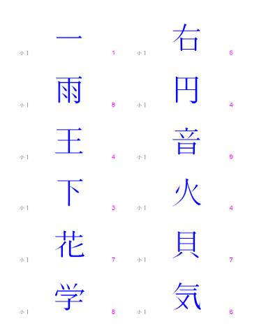 Kanji Flashcards